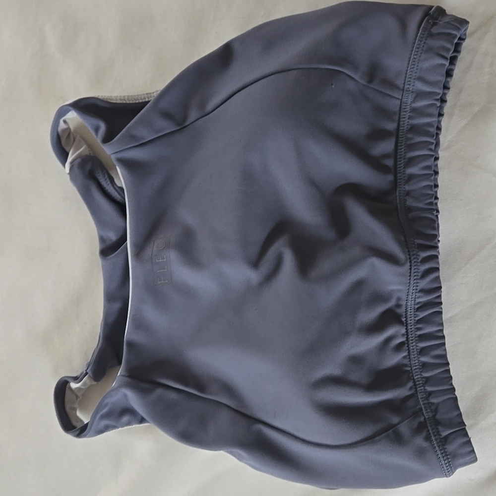Fleo jordaine Gray Athletic Bra